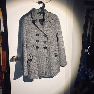 I.N. San Francisco double-breasted pea coat